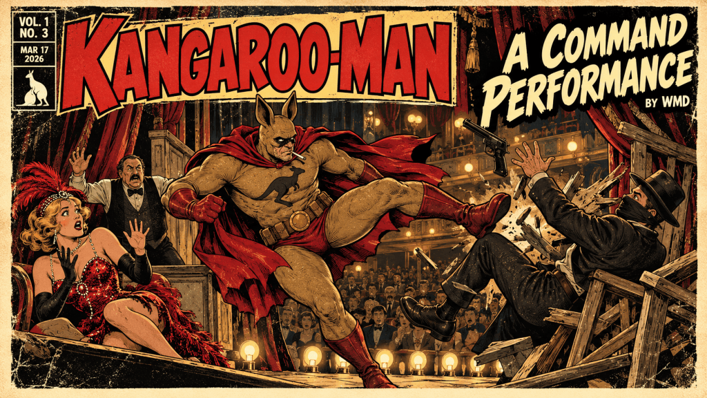Kangaroo-Man – Episode 3: “A Command Performance.”