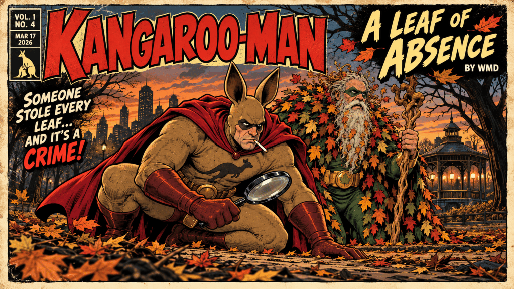 Cover image for Episode 4 of Kangaroo-Man Comic Strip